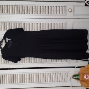 Vintage Jessica Howard Black Butterfly Dress